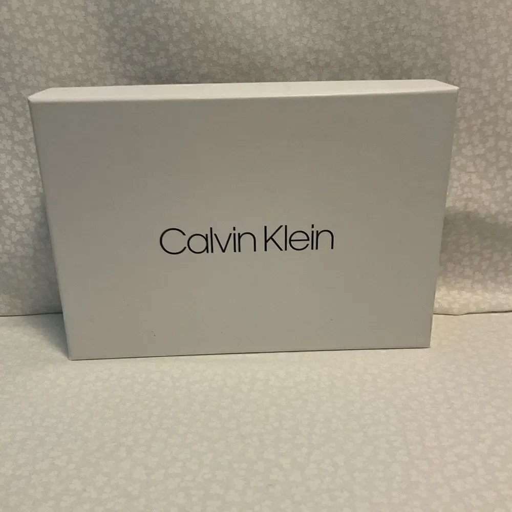 CALVIN KLEIN NAVY SLIMFOLD WALLET With Key Fold
